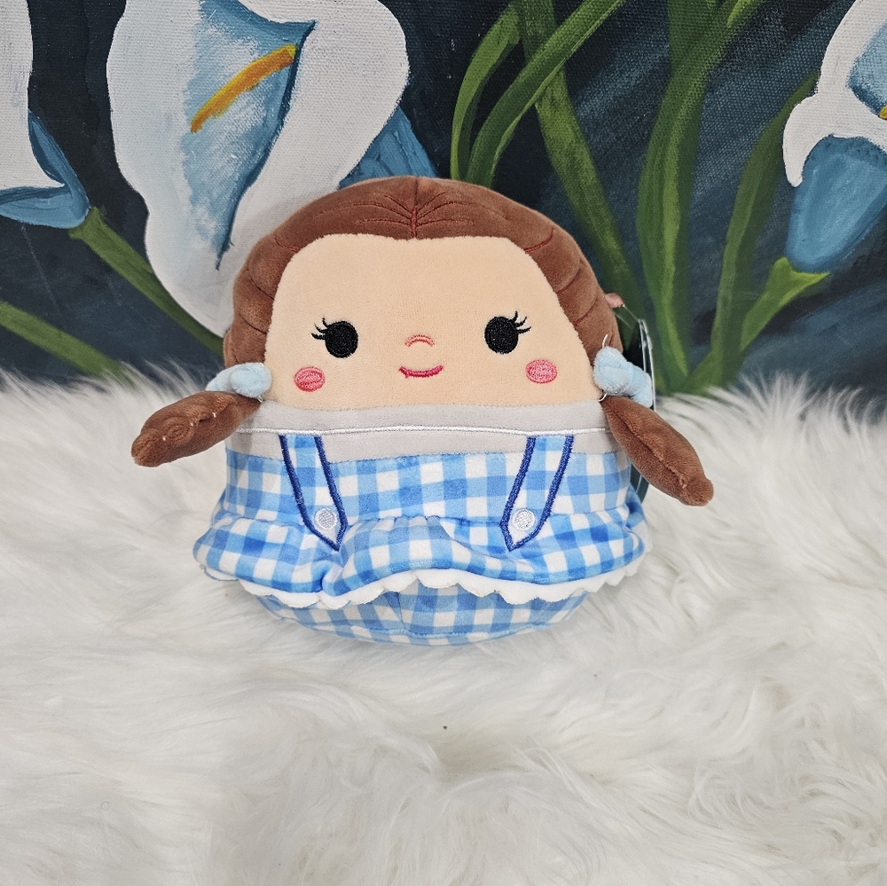The Wizard of Oz DOROTHY GIRL Squishmallows 6" Plush STUFFED ANIMAL TOY NEW